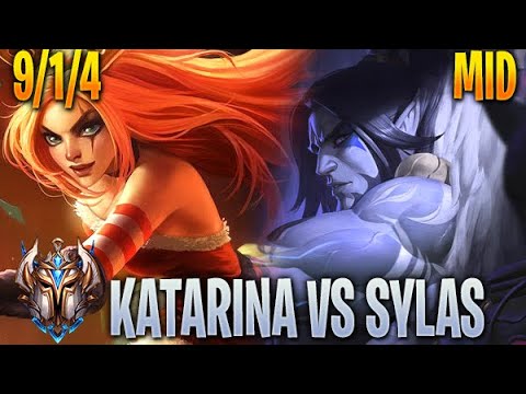 Katarina vs Sylas Mid - NA Challenger 10.22
