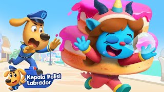 Download lagu Ep. 5: Sleepy Antel's Big Mission 😴 | New Series: Water City! 🌊 | Cartoon | Labrador Police Chief mp3