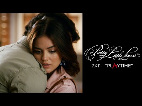 Pretty Little Liars - Ezra Tells Aria To Stay With Him - "Playtime" (7x11)