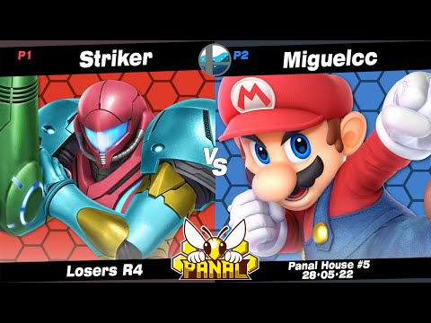 Panal House #5: LSP | Striker (Samus) vs MiguelCC (Mario) - LR4