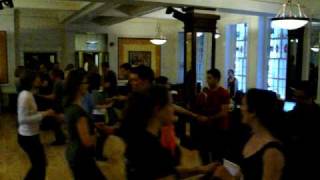 Danzon.ie Salsa class for improvers at Wynn's Hotel with HIlary 18/5/09