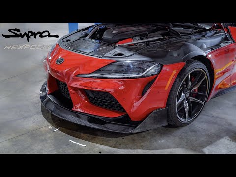 SUPRA Carbon Fiber Splitter V3 INSTALL Rexpeed