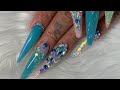 Inspiration Watch me do my nails BLING BLING, most searching!