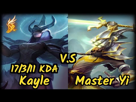 PNG Minerva (KAYLE) vs MASTER YI - 17/3/11 KDA JUNGLE GAMEPLAY - BR Ranked