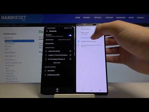 How to Pair Bluetooth Devices in SONY Xperia 1 II – Activate Bluetooth Connection