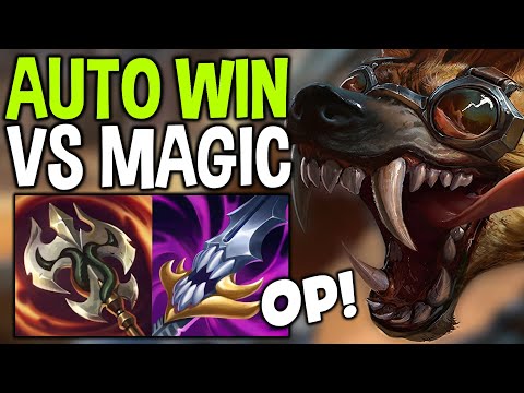 HOW TO EASILY CARRY vs MAGIC TOP SIDE | Diamond Warwick Gameplay