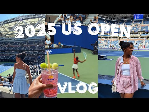 How I Ended Up on Tennis TV| 2025 US Open Vlog 🎾