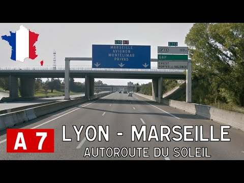 France (F): A7 Lyon - Marseille