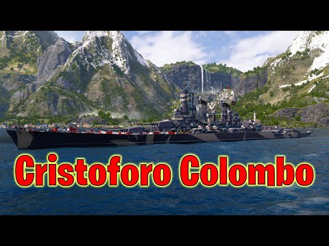 Meet The Cristoforo Colombo! Legendary Italian Battleship (World of Warships Legends)