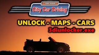 City Car Driving - 3diunlocker | UNLOCK SAVE, MAPS, STOCK CARS | WORK ON 1.5 - 1.5.9 & STEAM