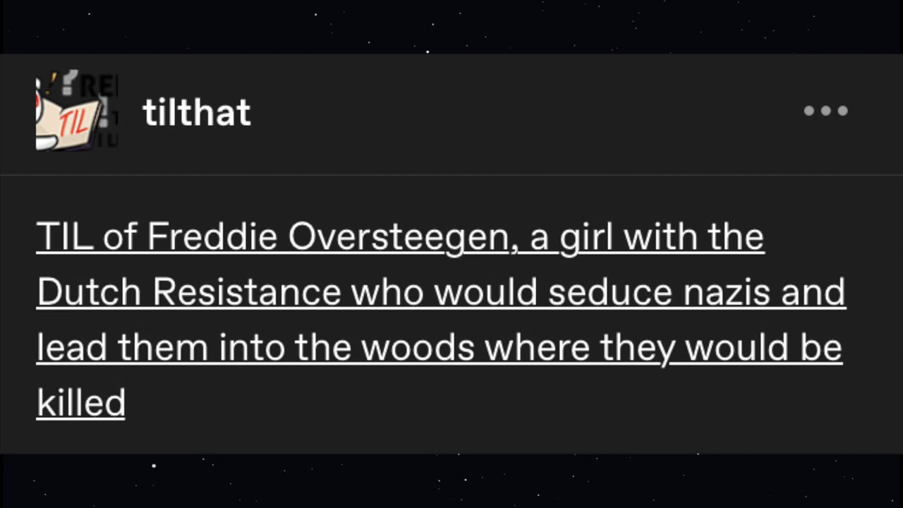 TODAY I LEARNED FROM TUMBLR