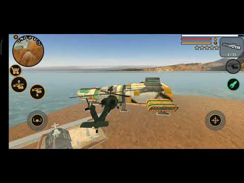 Vegas crime simulator | destroying💥💥 city by helicopter🚁🚁 | destroying UFO by Superman