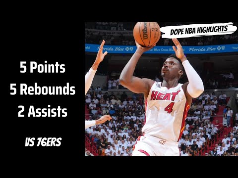 Victor Oladipo 5 PTS, 5 REB, 2 AST vs #4 76ers - PO G1 - May 2, 2022