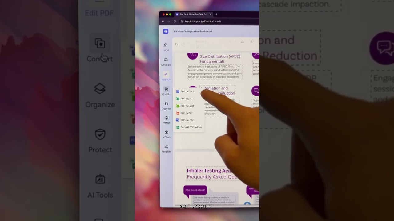 PDF Made Easy! 📊 #pdf #ai #tech #future ©® : @officialSetupsAI