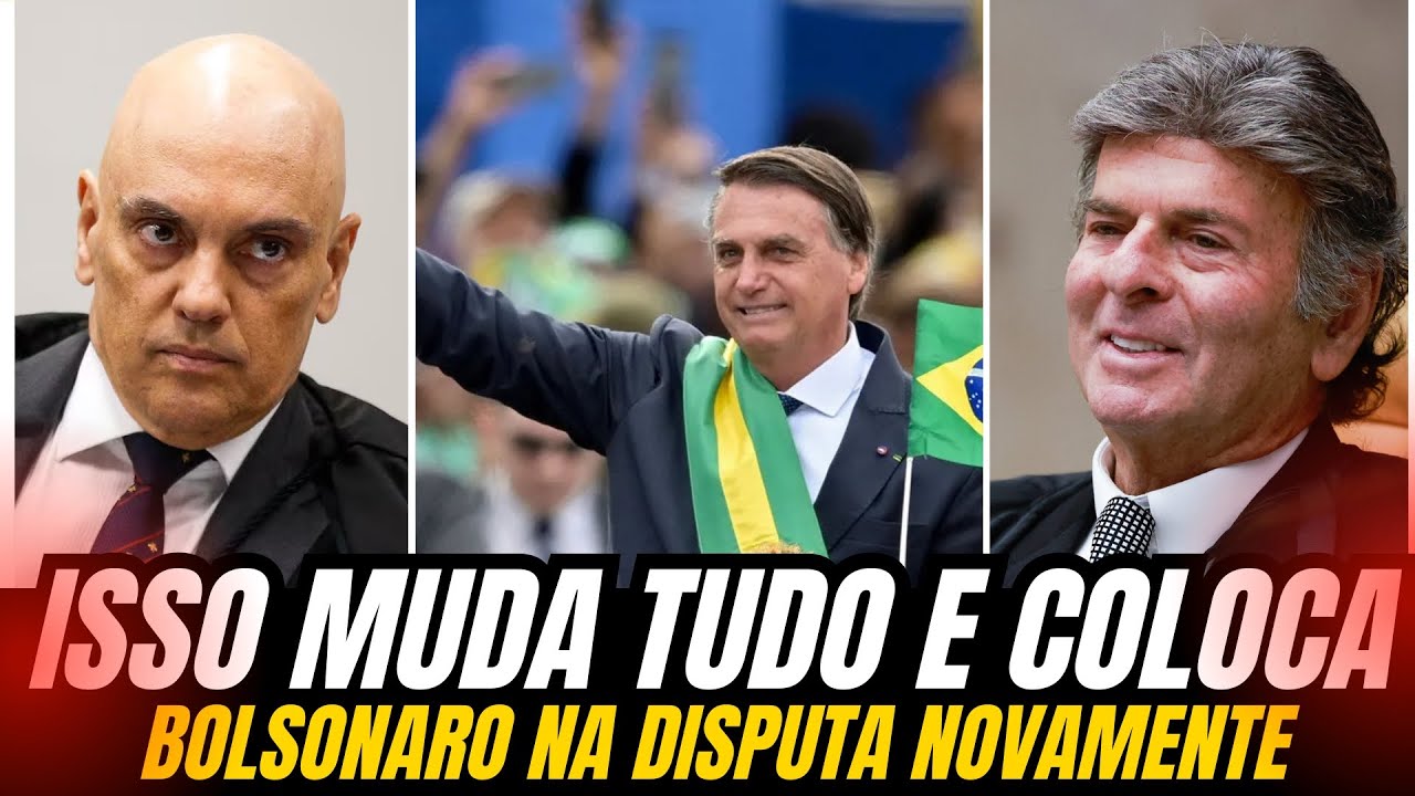 ACONTECEU ! FUX LIBERA BOLSONARO PRA VOLTAR E SAIR DE CASA! MORAES EM PÂNICO! BRASIL EM FESTA