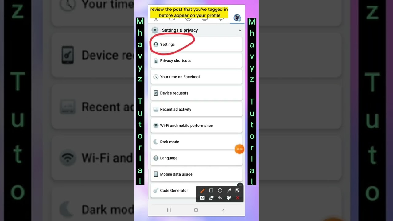Review post before appear on your facebook wall #short #facebooktipsandtricks #facebookupdate2023