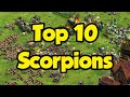 Top 10 Scorpion Civilizations AoE2