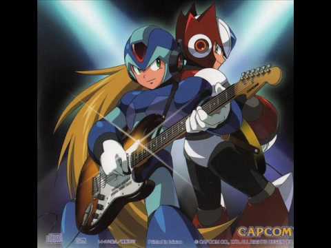Megaman Maverick Hunter X OST: Sting Chameleon Stage - Recon Base Ruins