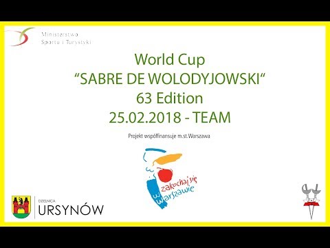 2018 Men's Sabre Team World Cup Warsaw - Finals