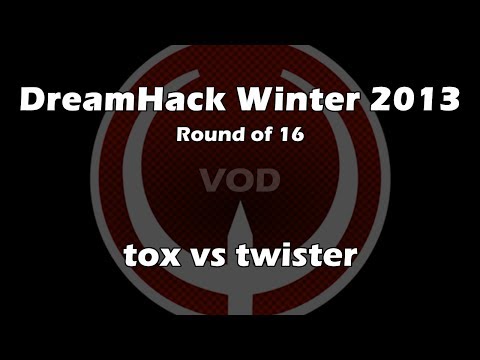 tox vs twister - DreamHack Winter 2013 1/8-Finals (Quake Live VOD)