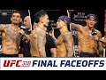 UFC 318 Final Faceoffs Max Holloway And Dustin Poirier Face Off For The Last Time MMA Fighting
