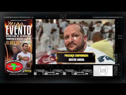 Mestre Ameba, confirmou presença