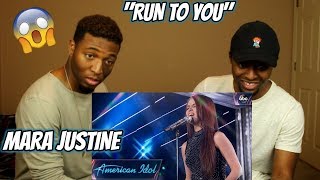 Mara Justine Sings "Run To You" by Whitney Houston - Top 24 Solos - American Idol 2018 (REACTION)
