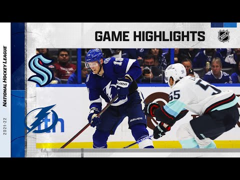 Kraken @ Lightning 11/26/21 | NHL Highlights