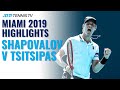 Extended Highlights: Denis Shapovalov v Stefanos Tsitsipas | Miami 2019