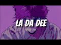 cody simpson - la da dee | slowed + reverb + lyrics