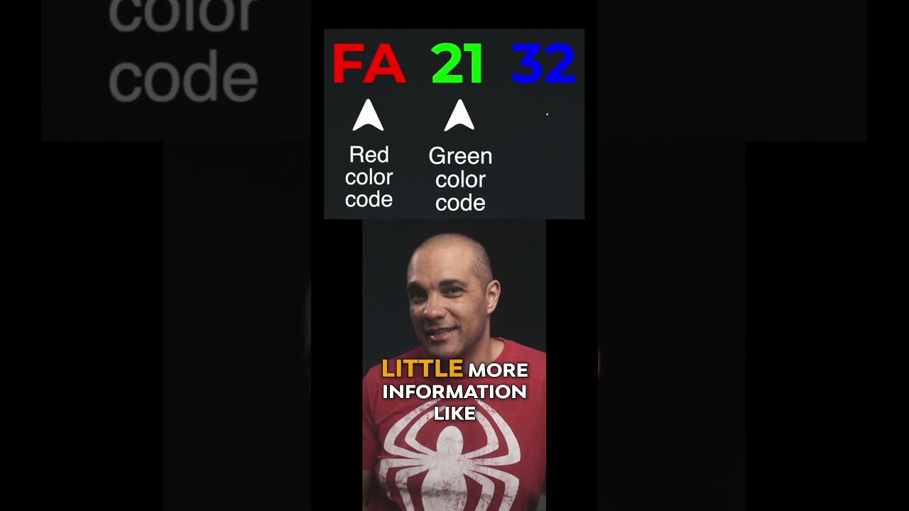 Learn to Read HEX Color Codes with this ONE TRICK