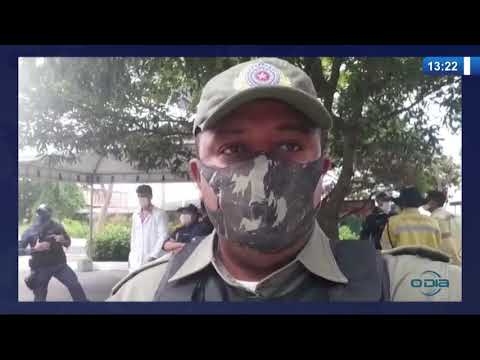 Cel. John Feitosa (Comandante GMT) - Barreira sanitaÌria Teresina/Timon (19 05 20)