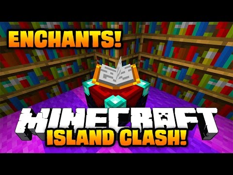 EPIC ENCHANTED TOWER in Minecraft Island Clash!!