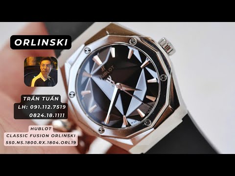 [ HUB ORLINSKI ] Hublot Classic Fusion Orlinski 550.NS.1800.RX.1804.ORL19 | Trần Tuấn | 0911127519