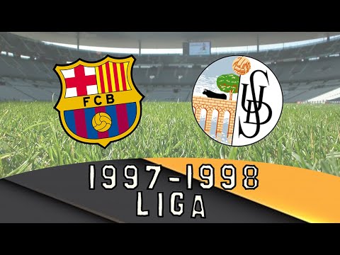 FC Barcelona vs UD Salamanca Liga 1ª División Jornada 38 1997 1998