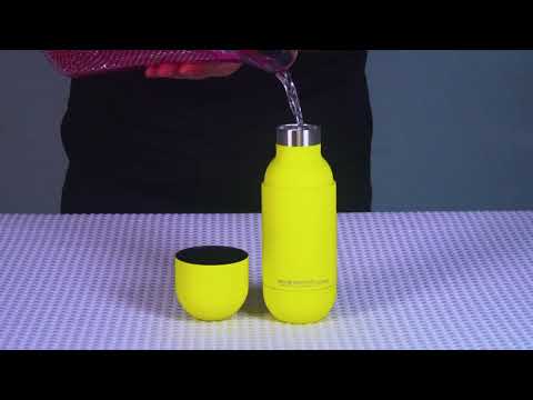 Termosas Asobu Orb Geltona, 420 ml video