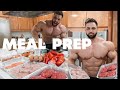 MUSCLE BUILDING MEALS | HOW TO MEAL PREP & GROCERY SHOPPING!