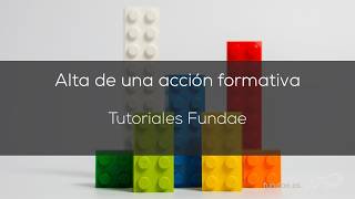 Miniatura del video: Alta de Acción Formativa