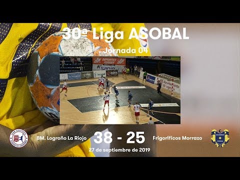 LIGA ASOBAL J04: BM. Logroño La Rioja - Frigoríficos Morrazo 38-25