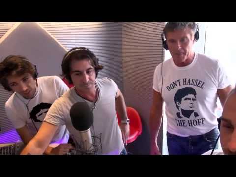 DAVID HASSELHOFF OSPITE NELLO ZOO DI 105   06/06/ 2014