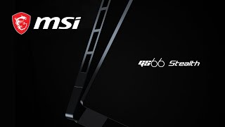 Video 6 of Product MSI GS66 Stealth Gaming Laptop (10th-Gen Intel)