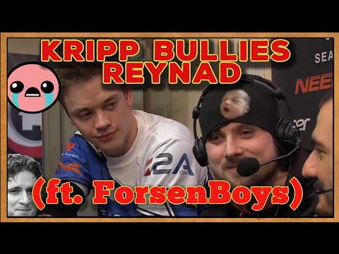 Kripp bullies Reynad (ft. Forsen trying not to laugh)