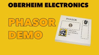 Video thumbnail for The Oberheim Electronics Phasor "The Jello is Alive" by JHS Fresh Clips