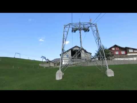 Luftseilbahn Riedlig - Biel (Kinzig) Bergfahrt
