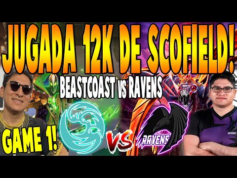 BEASTCOAST vs RAVENS [GAME 1] BO3 - JUGADA 12K De SCOFIELD! - DPC SA TOUR 1 2023 DOTA 2