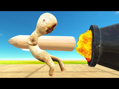 NEW CANNON SPIKE VS MONSTERS - Animal Revolt Battle Simulator