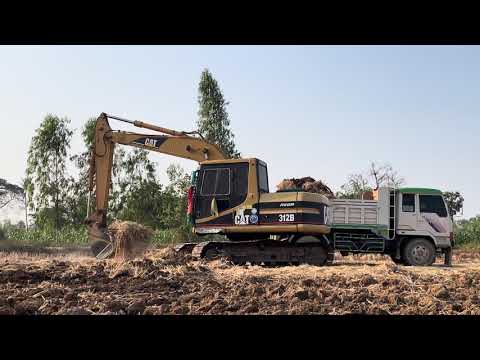 Caterpillar 6015B Excavator Loading Trucks Non Stop For 3 Hours - Mega Machines Movie 2025
