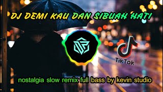 Download lagu DJ DEMI KAU DAN SIBUAH HATI BY (KEVIN STUDIO )DJ NOSTALGIA FULL BASS TERBARU mp3