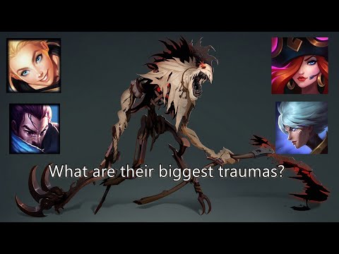 Brief explanation of Fiddlesticks's creepy interactions with other champions, solving the mystery.