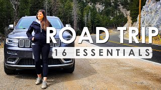 16 ROAD TRIP ESSENTIALS You Need To Be Packing For Your Next Trip